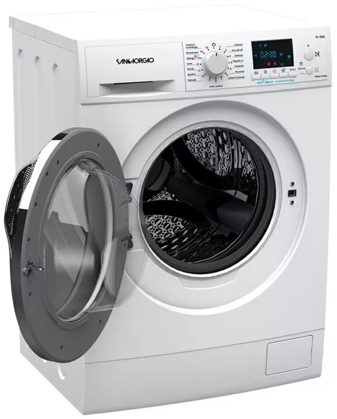 Maşină de spălat rufe Sangiorgio F1014DI8C, alb