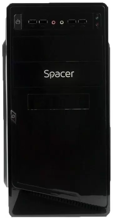 Carcasă Spacer SPC-MOON, negru