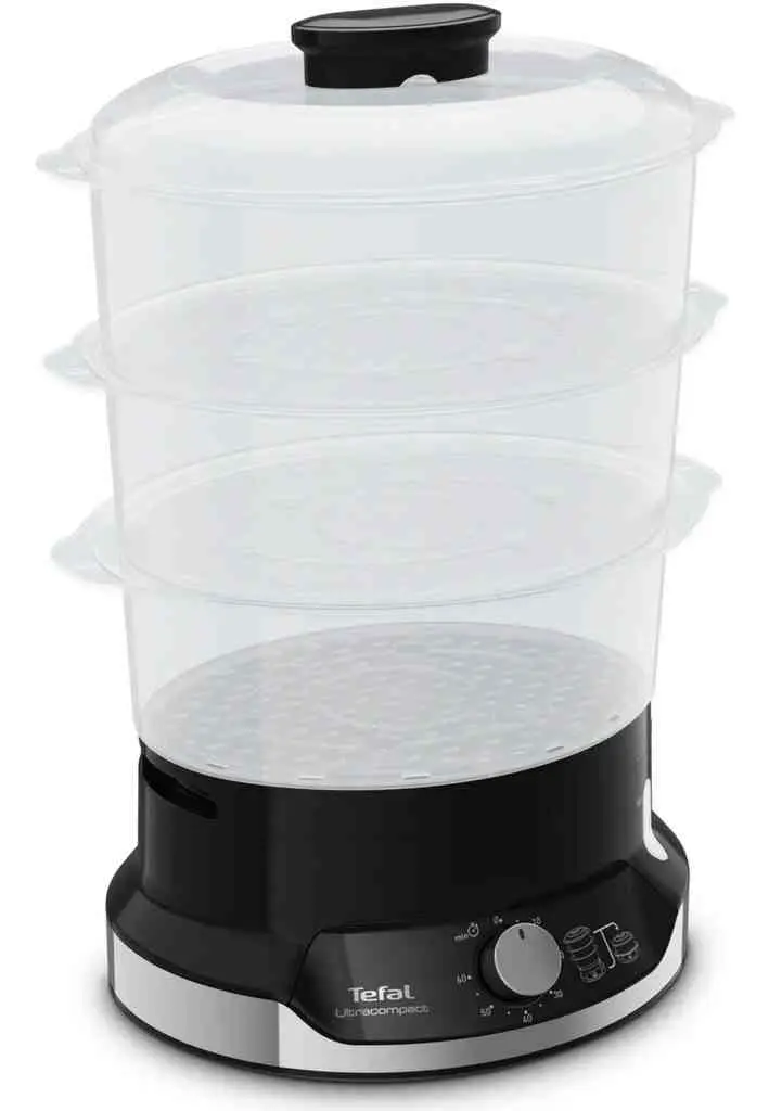 Aparat de gătit cu aburi Tefal VC204810, negru