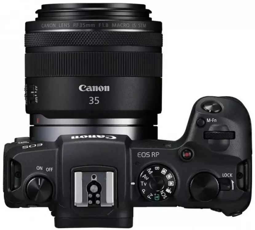 Системный фотоаппарат Canon EOS RP + RF 24-105mm F4-7.1 IS STM, черный
