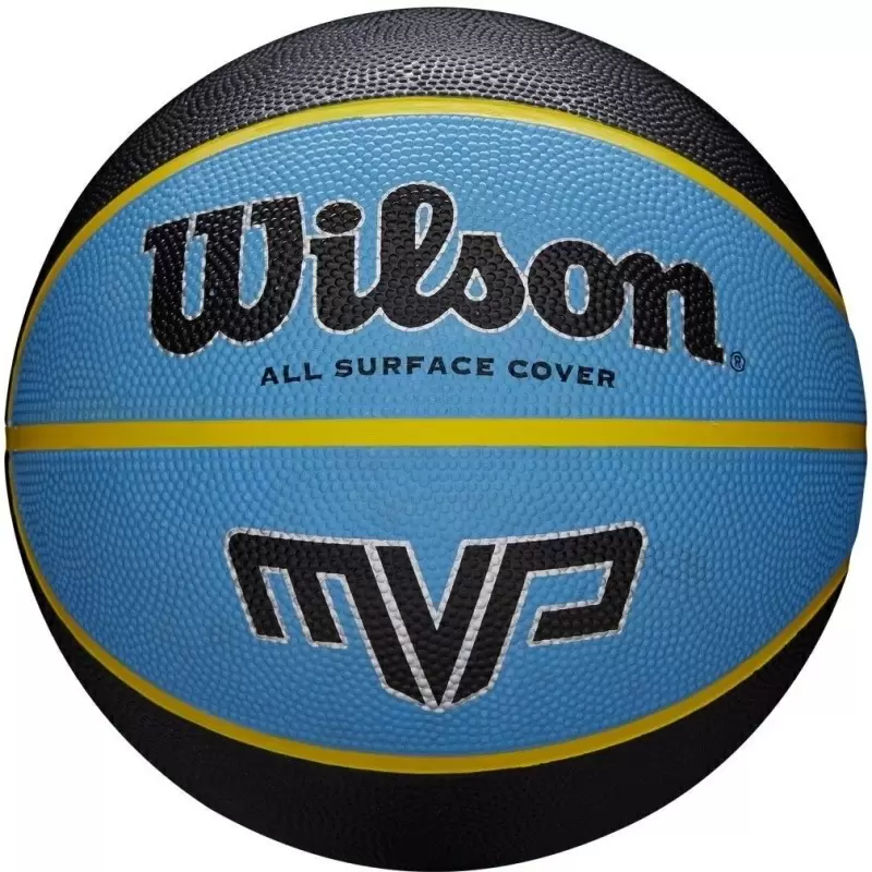 Мяч баскетбольный Wilson N7 MVP 295, синий/черный