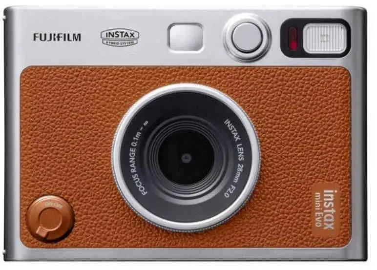 Фотоаппарат моментальной печати Fujifilm Instax Mini Evo, коричневый на tehnoparc.md Фотоаппарат моментальной печати Fujifilm Instax Mini Evo, коричневый