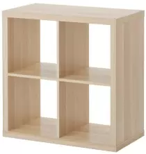 Etajeră IKEA Kallax 77x77cm, aspect stejar antichizat