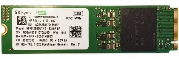 SSD накопитель Hynix BC501 M.2 NVMe, 128ГБ