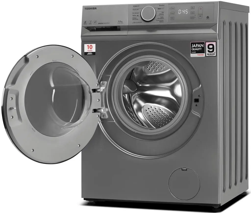 Maşină de spălat rufe Toshiba TW-BL100A4PL(SS), argintiu pe tehnoparc.md Maşină de spălat rufe Toshiba TW-BL100A4PL(SS), argintiu