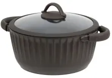 Кастрюля Resto 94003, коричневый на tehnoparc.md Кастрюля Resto 94003, коричневый