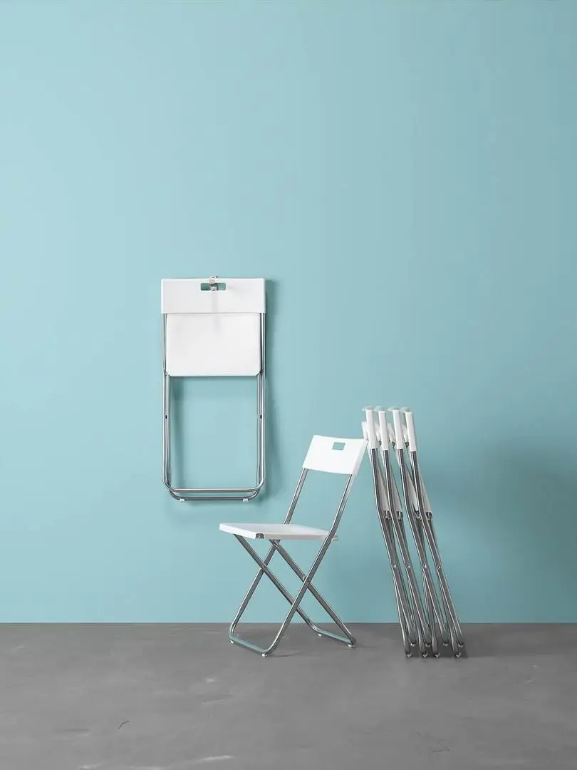 Стул IKEA Gunde, белый