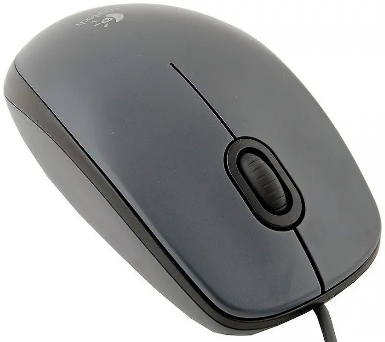 Мышка Logitech M90, серый