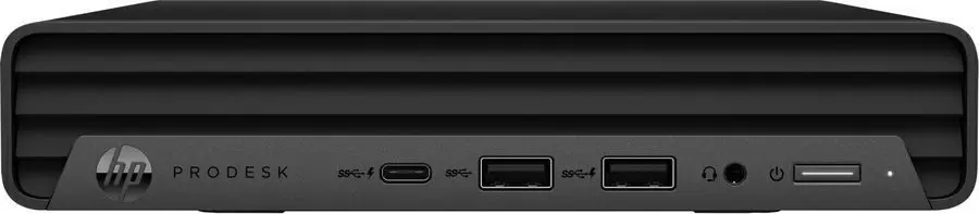 Системный блок HP ProDesk 400 G6 Desktop Mini (Core i5-10400T/8GB/256GB/Intel HD 630/Win10Pro), черный