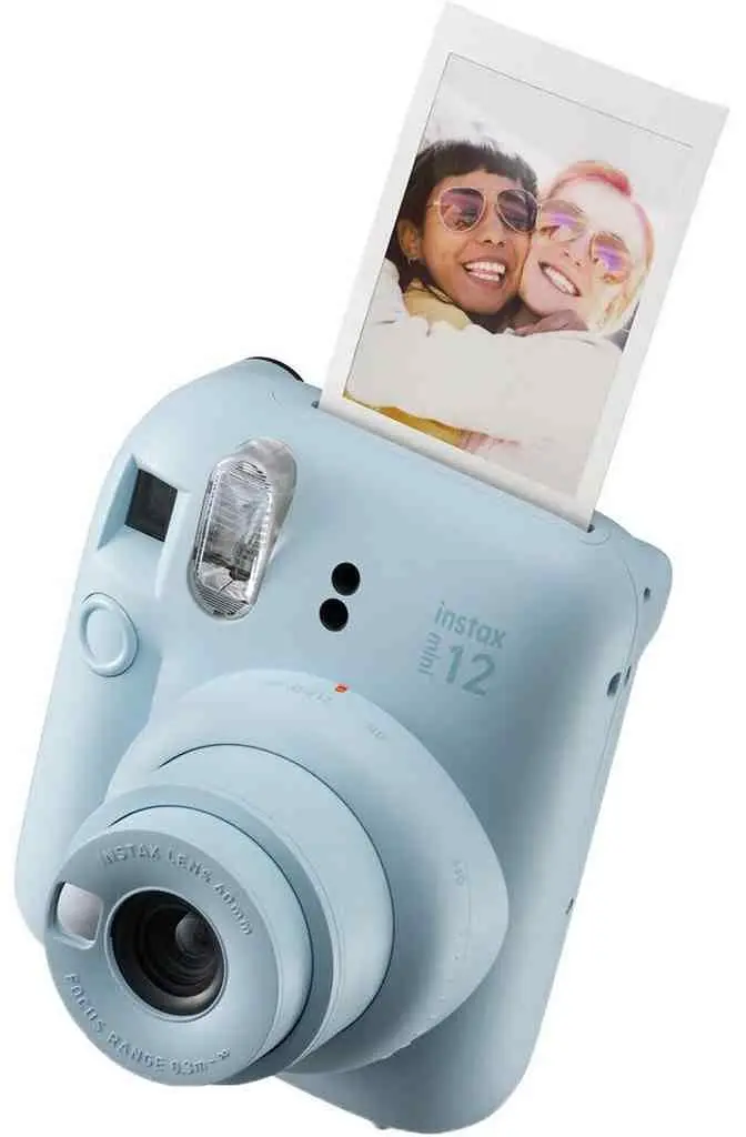 Aparat foto cu imprimare instantanee Fujifilm Instax Mini 12, albastru pe tehnoparc.md Aparat foto cu imprimare instantanee Fujifilm Instax Mini 12, albastru