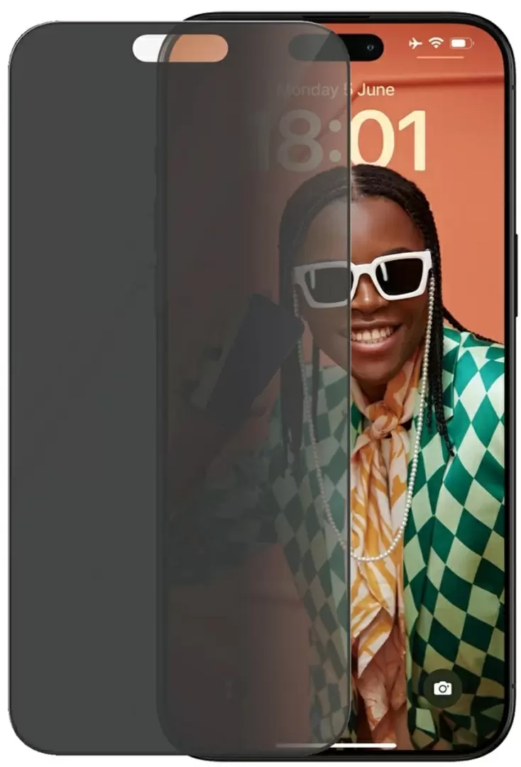 Защитное стекло PanzerGlass Apple iPhone15 Plus UWF Privacy wA