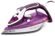 Fier de călcat Vitek VT-1246, alb/violet pe tehnoparc.md Fier de călcat Vitek VT-1246, alb/violet