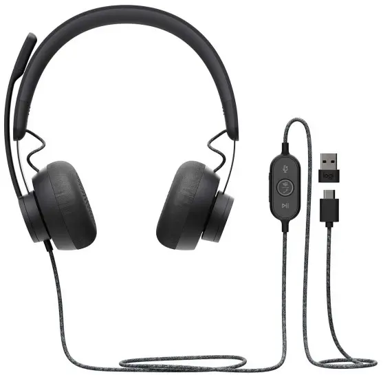 Наушники Logitech Zone, черный