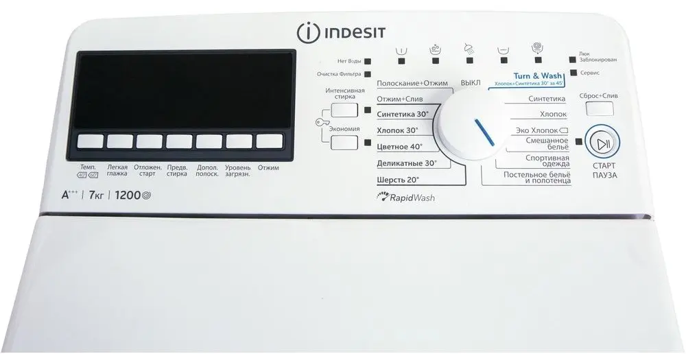 Стиральная машина Indesit BTW E71253P, белый