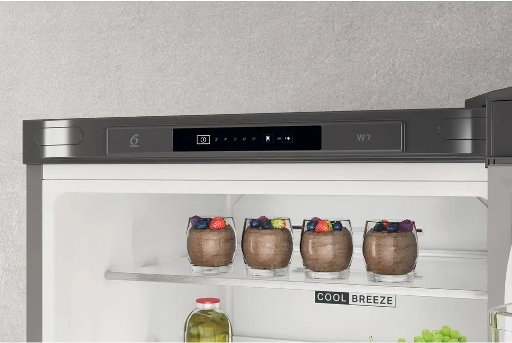 Холодильник Whirlpool W7X 91I OX, нержавеющая сталь