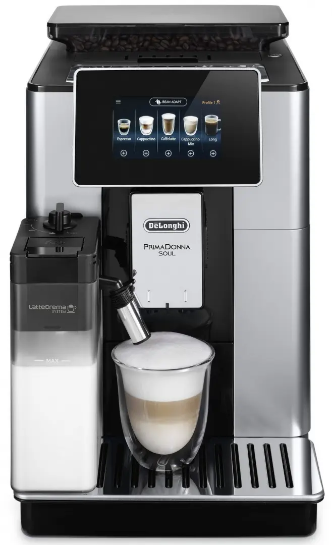 Espressor Delonghi ECAM 610.55.SB, inox pe tehnoparc.md Espressor Delonghi ECAM 610.55.SB, inox