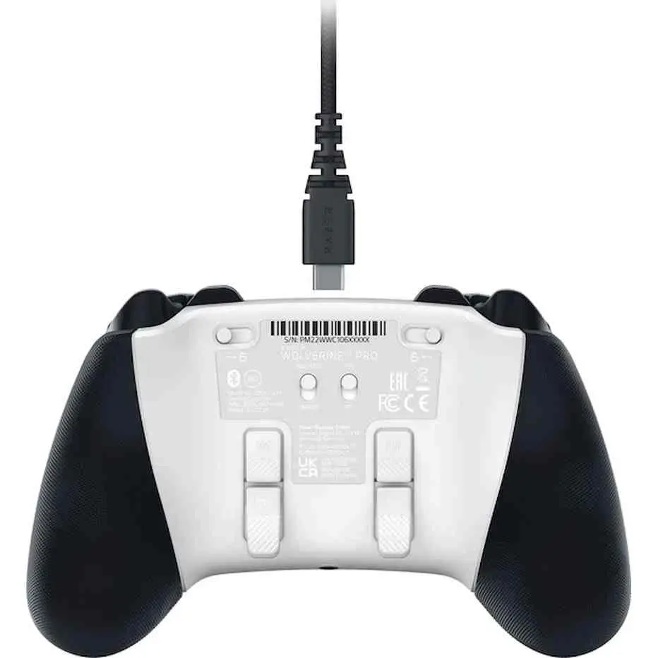 Gamepad Razer Wolverine V2 Pro White Edition, alb