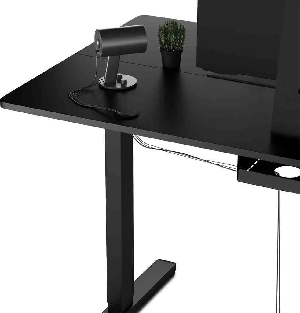 Masă de birou SENSE7 Nojo 140x70, negru