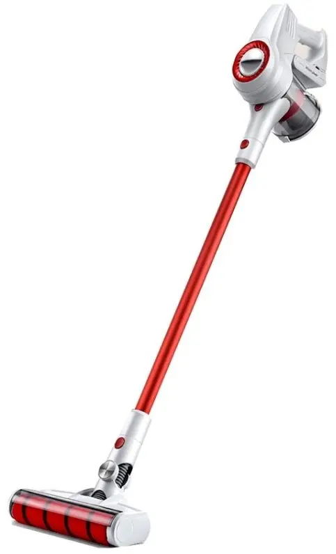 Вертикальный пылесос Xiaomi Jimmy Cordless JV51, красный/белый на tehnoparc.md Вертикальный пылесос Xiaomi Jimmy Cordless JV51, красный/белый