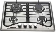 Plită incorporabilă cu gaz Wolser WL-6405 IX, inox