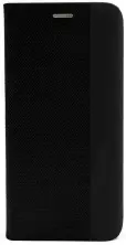 Husă de protecție WOO Shell Flip Nylon Oppo Reno 13F/13FS (WOOCASHFLNOP13FBK), negru