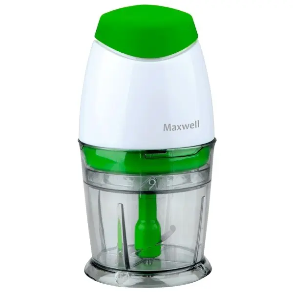 Измельчитель MAXWELL MW-1401, белый/зеленый