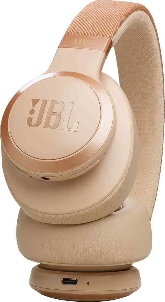Căşti JBL LIVE770NC, bej