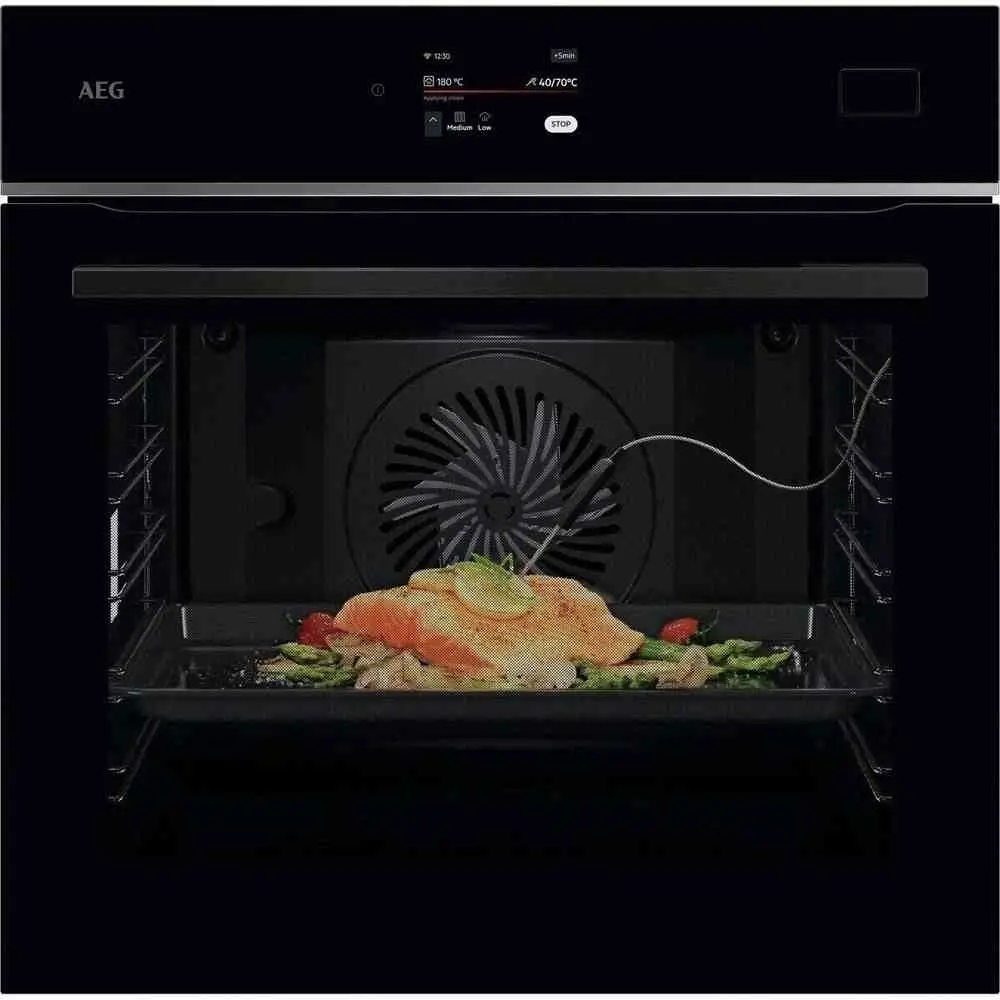 Электрический духовой шкаф AEG TB8SB73ZAB, черный на tehnoparc.md Электрический духовой шкаф AEG TB8SB73ZAB, черный