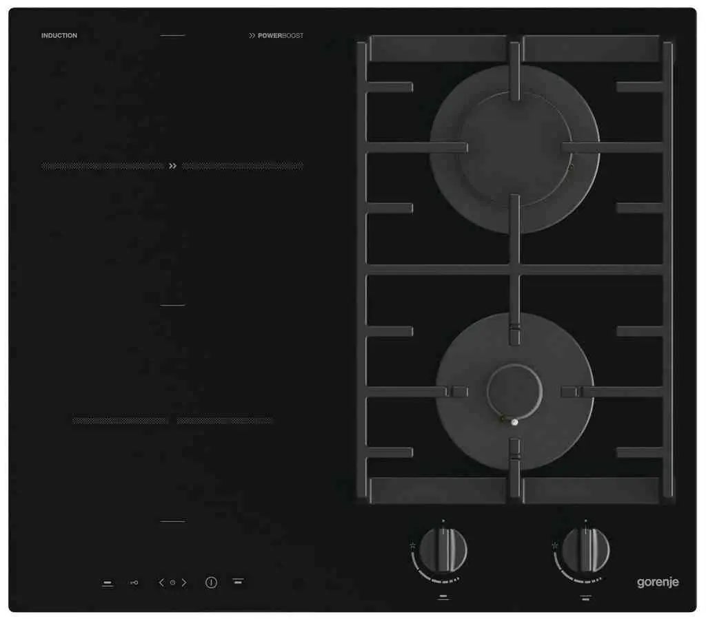 Plită incorporabilă mixtă Gorenje GCI691BSC, negru