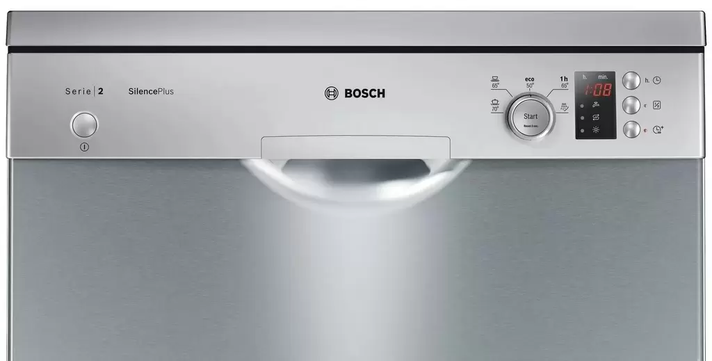 Maşină de spălat vase Bosch SMS25AI05E, argintiu