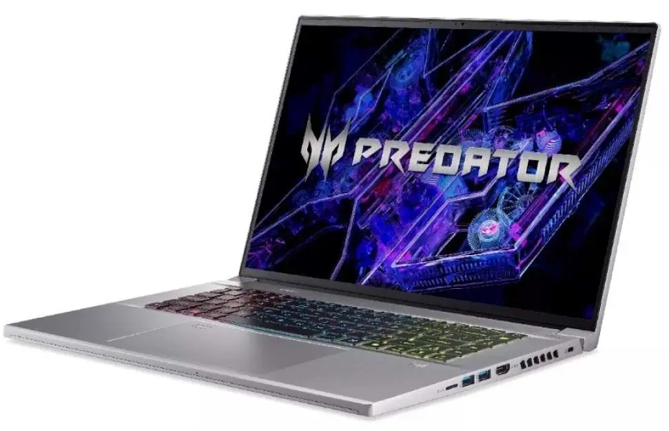 Ноутбук Acer Predator Triton Neo 16 PTN16-51 (16.0"/WUXGA/Core Ultra 7 155H/16GB/1TB/GeForce RTX 4050 6Gb), серебристый