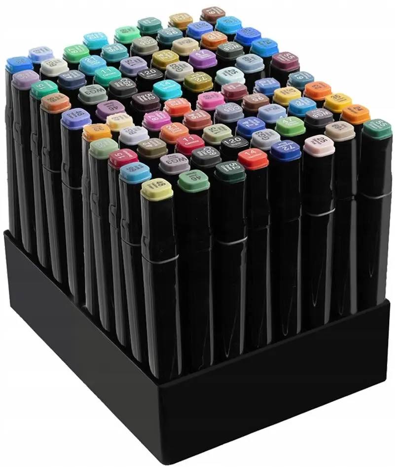 Set de colorat Maaleo 24103, negru