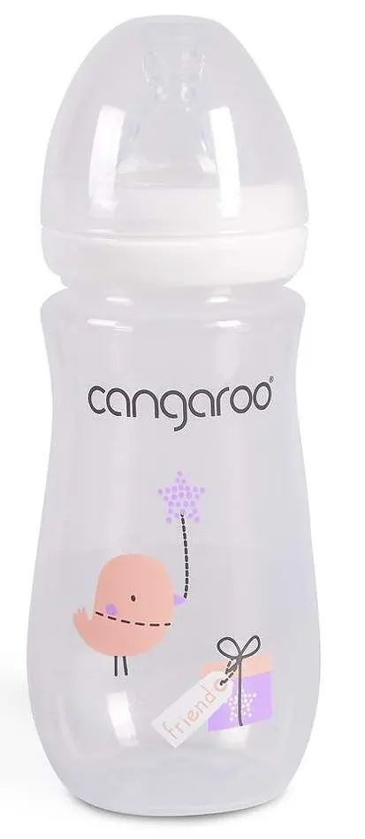 Biberon pentru bebeluși Cangaroo Birdy Blu Girl C0563 300ml