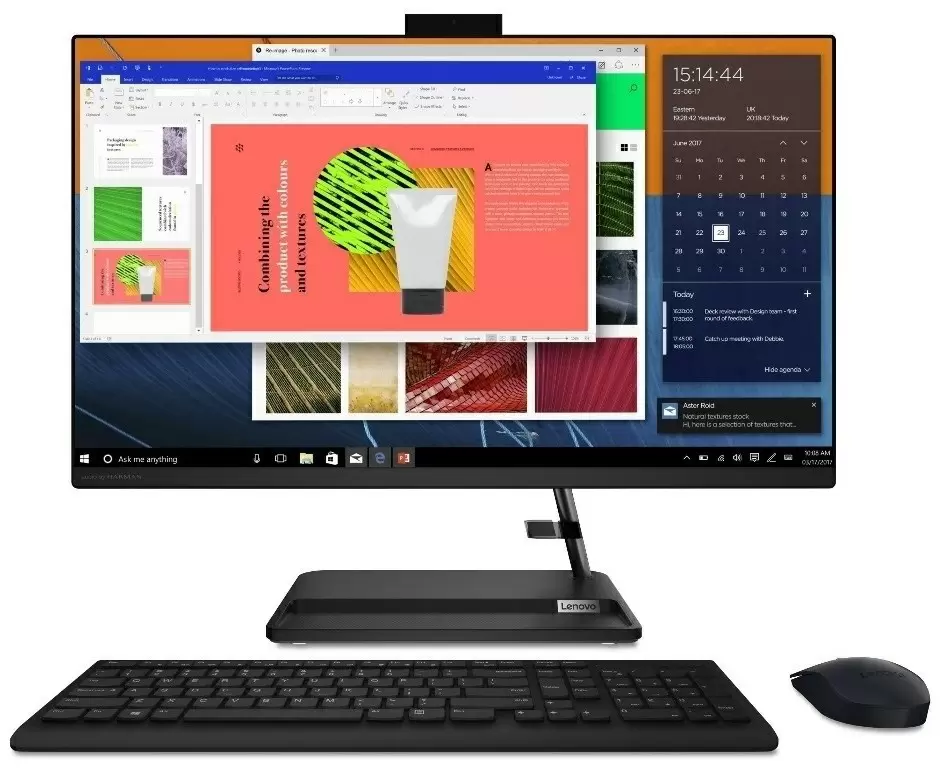 All-in-One Lenovo IdeaCentre 3 27ITL6 (27"/FHD/Core i5-1135G7/16GB/512GB/Intel UHD), negru