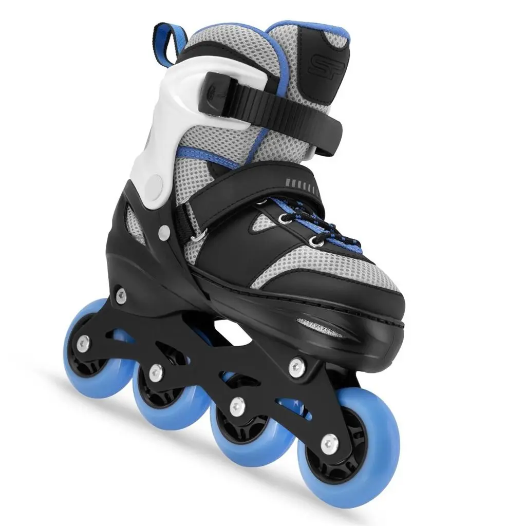 Роликовые коньки Spokey Trixie 39-42 (944632), черный/синий на tehnoparc.md Роликовые коньки Spokey Trixie 39-42 (944632), черный/синий