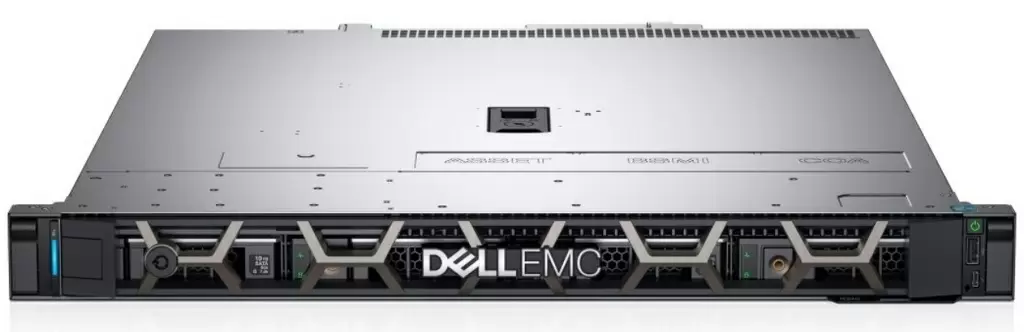 Сервер Dell PowerEdge R240 (E-2244G/2x16ГБ/2x480ГБ/2x2ТБb), серый