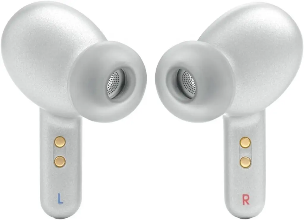Căşti JBL Live Pro 2, argintiu