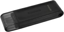 Flash USB Kingston DataTraveler 70 64GB, negru