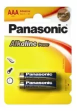 Батарейка Panasonic Alkaline Power AAA, 2шт