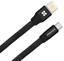 Cablu USB Promate Coiline-C, negru