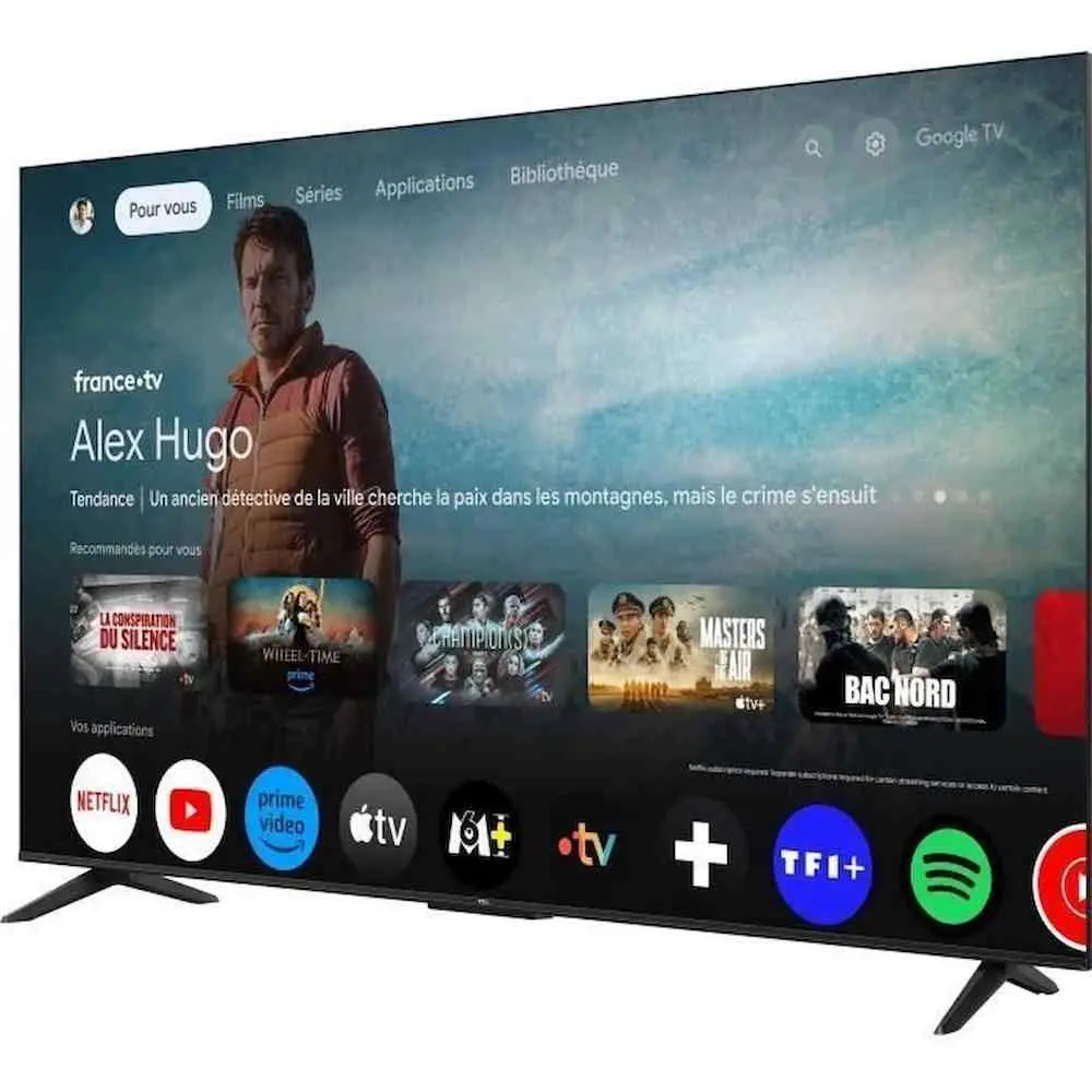 Televizor TCL 65T69C, negru