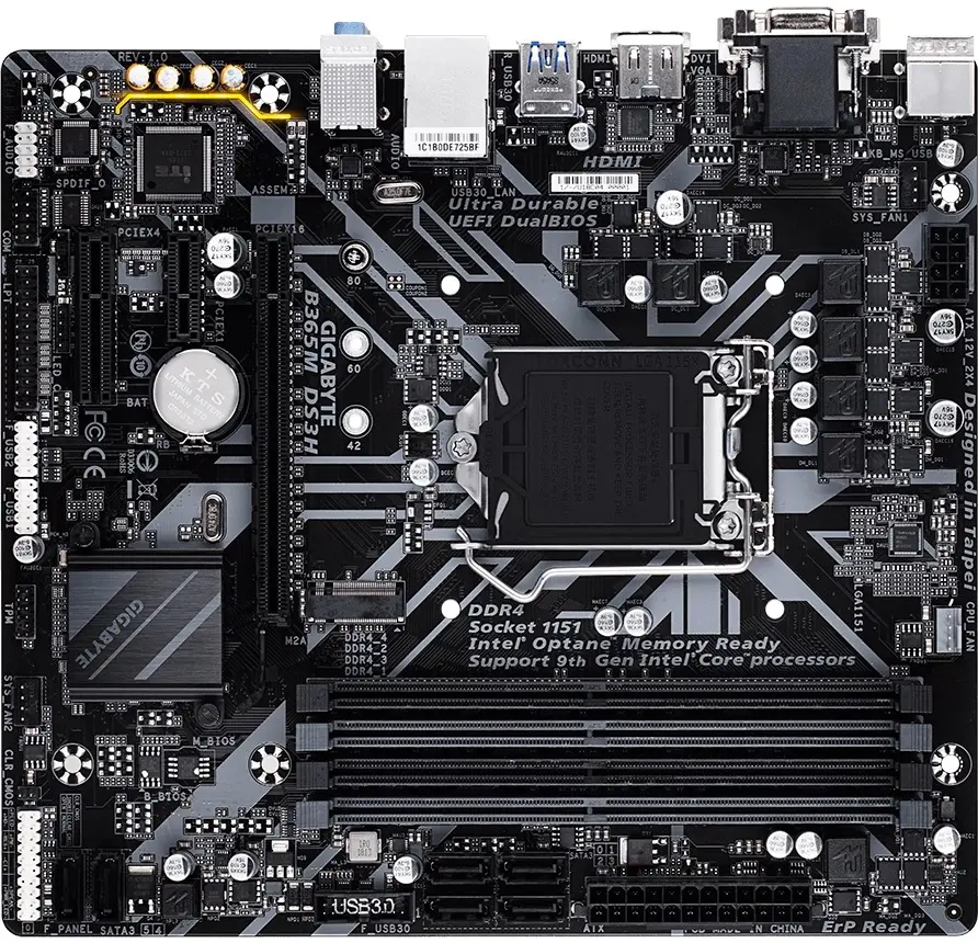 Placă de bază Gigabyte B365M DS3H 1.0