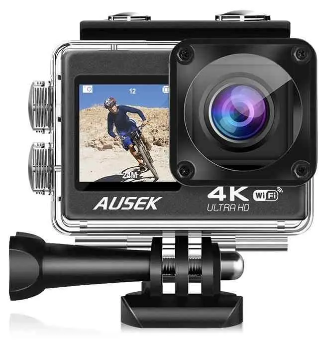 Cameră video sport Ausek AT-Q60AR, negru pe tehnoparc.md Cameră video sport Ausek AT-Q60AR, negru