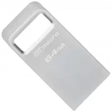 USB-флешка Kingston DataTraveler Micro G2 64ГБ, серебристый