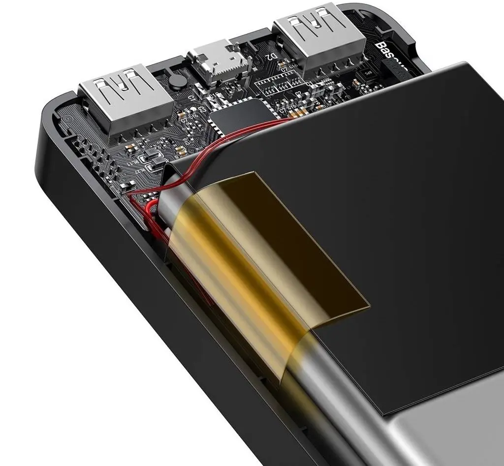 Внешний аккумулятор Baseus PPBD050201 30000mAh, черный на tehnoparc.md Внешний аккумулятор Baseus PPBD050201 30000mAh, черный