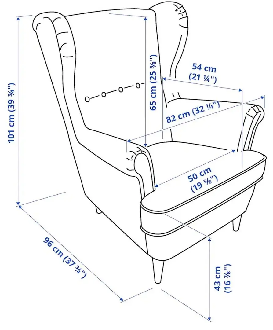 Fotoliu IKEA Strandmon cu brațe, skiftebo galben pe tehnoparc.md Fotoliu IKEA Strandmon cu brațe, skiftebo galben