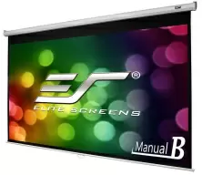 Экран для проектора EliteScreens Manual 100" M100XWH, белый