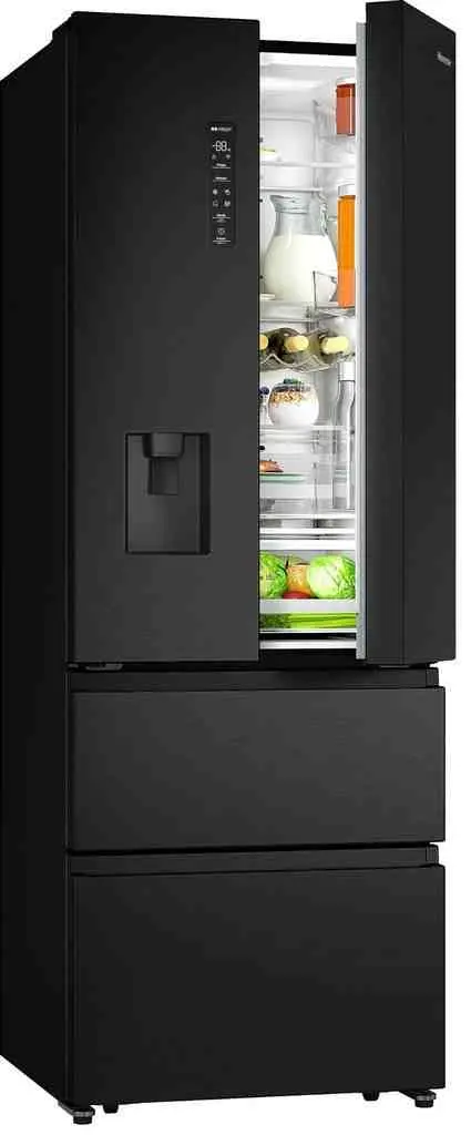 Холодильник Hisense RF632N4WFE1, черный