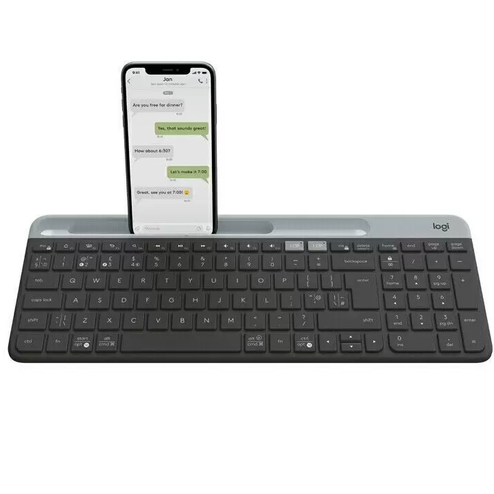 Клавиатура Logitech K580 Slim Multi-Device Wireless Keyboard, черный