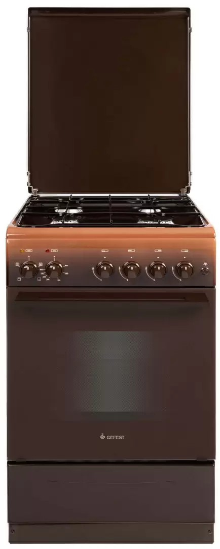 Газовая плита Gefest 5102-01 0139, коричневый